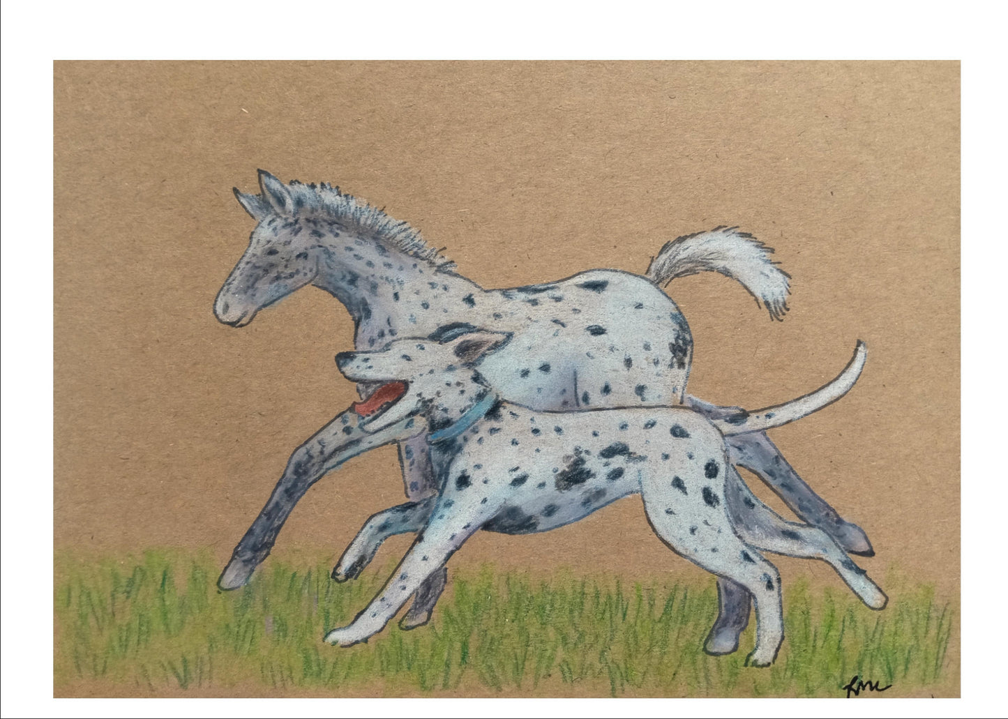 Greeting card - See Spot Run
