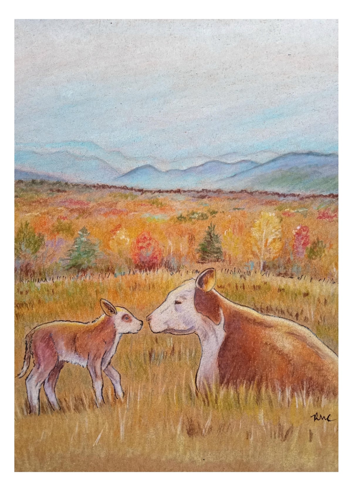 Greeting card - First Steps