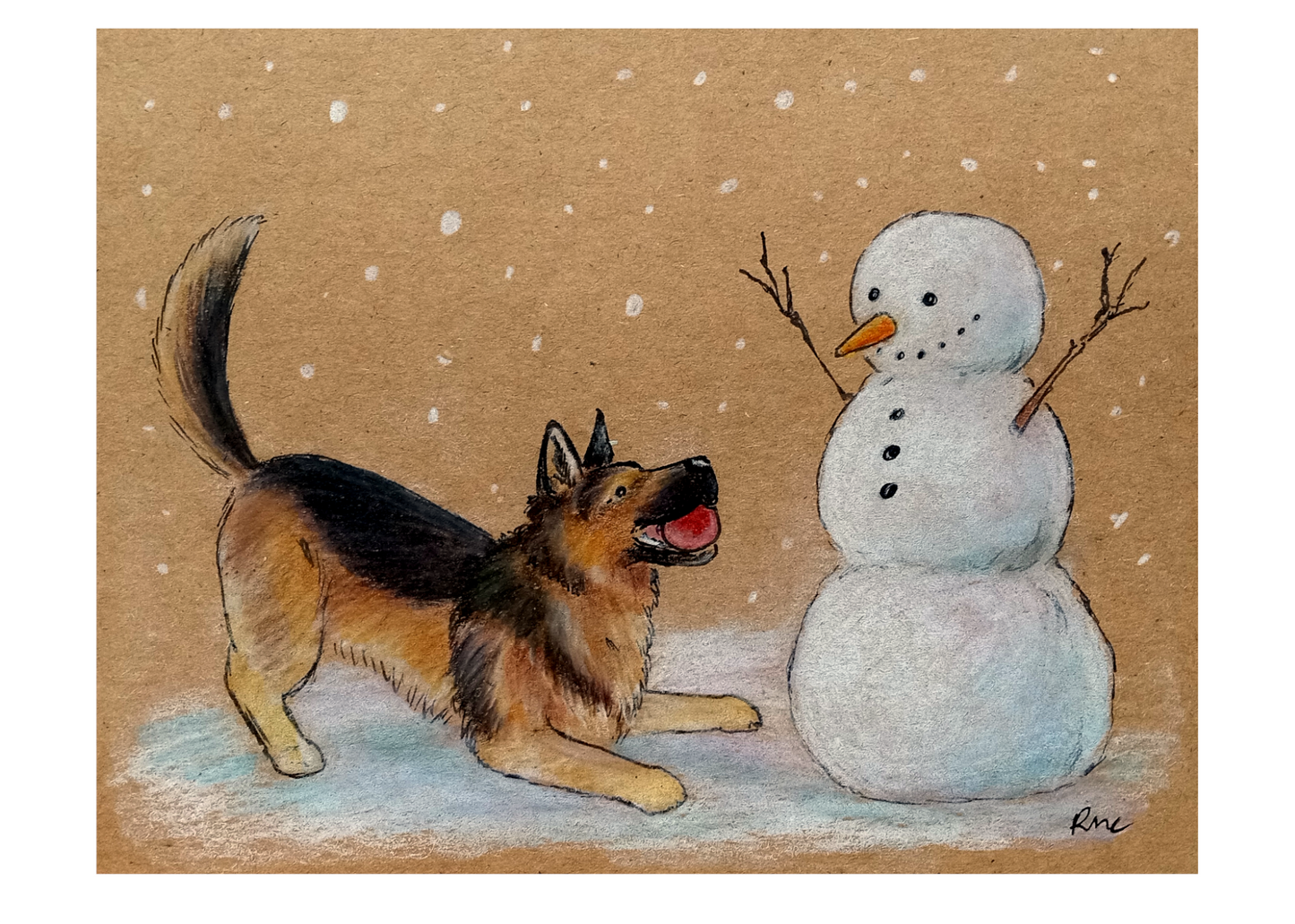 Greeting card - Made for Winter