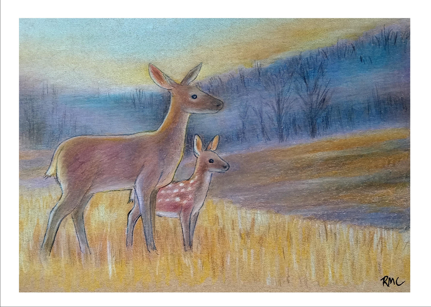 Greeting card - Evening Venture