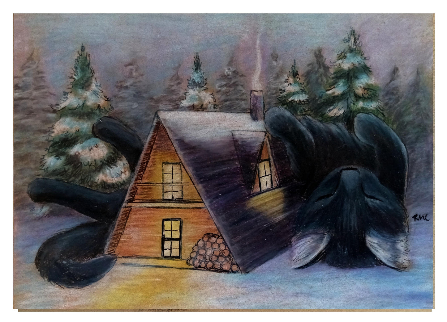 The Yule Cat's Slumber